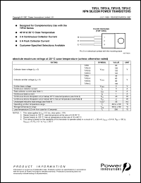 TIP31A datasheet: General purpose NPN transistor TIP31A