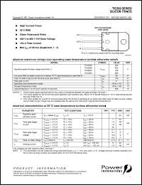 TIC253N datasheet: Triac TIC253N