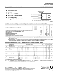 TIC266N datasheet: Triac TIC266N