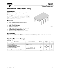 S268P datasheet: Photo PIN diode S268P