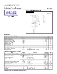 2SC4235 datasheet: High voltage high-speed switching bipolar NPN transistor 2SC4235