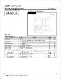MA3410 datasheet: Power switching regulator MA3410