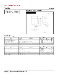 ST50V-27F datasheet: Surge protector trankiller ST50V-27F