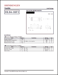 DL04-18F1 datasheet: Surge protector trankiller DL04-18F1