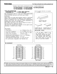 TC74HC245AP datasheet: Octal bus transceiver 3-state non-inverting TC74HC245AP