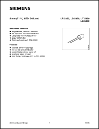 LY5360-JM datasheet: 5mm yellow LED LY5360-JM