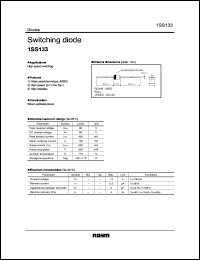 1SS133 datasheet: Switching diode 1SS133