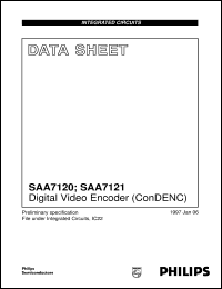 SAA7121H/01 datasheet: Digital Video Encoder (ConDENC) SAA7121H/01