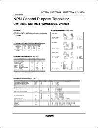 SST3904 datasheet: NPN general purpose transistor SST3904