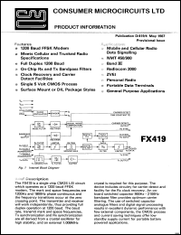FX419LG datasheet: FX419 product information FX419LG