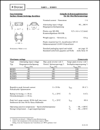 B380FS datasheet: Fast switching surface mount Si bridge rectifier B380FS