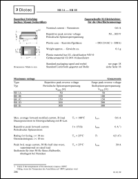 ER1B datasheet: Superfast switching surface mount Si rectifier ER1B