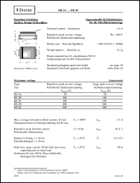 ER2B datasheet: Superfast switching surface mount Si rectifier ER2B