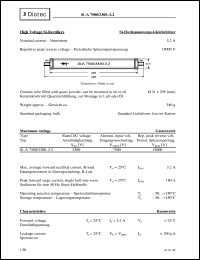 SI-A7500/3300-3.2 datasheet: High voltage Si rectifier SI-A7500/3300-3.2