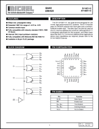 SY100E112 datasheet: QUAD DRIVER SY100E112