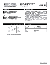 SY100EPT20V datasheet: 3.3v/5V LVTTL/LVCMOS-to-Differential LVPECL Translator SY100EPT20V