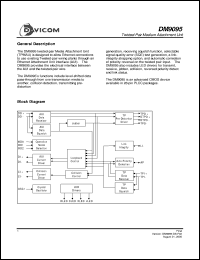 DM9095L datasheet: Twisted-pair medium attachment unit DM9095L