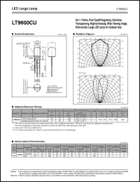 LT9600CU datasheet: LED large lamp LT9600CU
