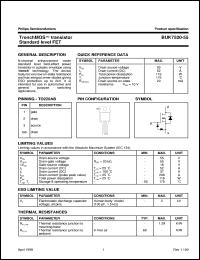 BUK7520-55 datasheet: TrenchMOS transistor Standard level FET BUK7520-55