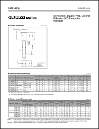 GL8HD22 datasheet: LED lamp GL8HD22