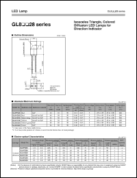 GL8KG28 datasheet: LED lamp GL8KG28