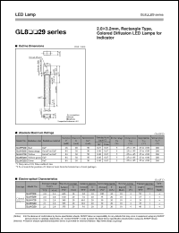 GL8KG29 datasheet: LED lamp GL8KG29