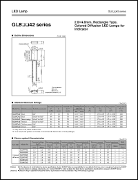 GL8HD42 datasheet: LED lamp GL8HD42