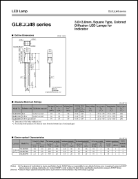 GL8HY48 datasheet: LED lamp GL8HY48