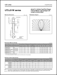 LT3S31W datasheet: LED lamp LT3S31W