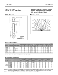 LT3S65W datasheet: LED lamp LT3S65W