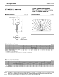 LT9550E datasheet: LED large lamp LT9550E