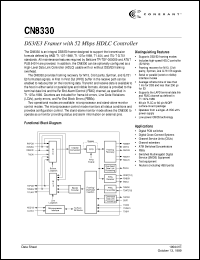 CN8330EPJD datasheet: Service SAR controller CN8330EPJD