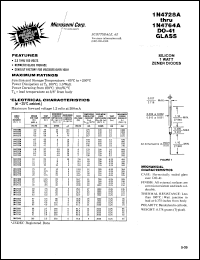 1N4737(DO41) datasheet: Zener Voltage Regulator Diode 1N4737(DO41)