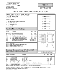 1N6101 datasheet: Diode Array 1N6101