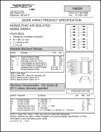 1N6509 datasheet: Diode Array 1N6509