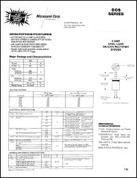 60S10 datasheet: Standard Rectifier (trr more than 500ns) 60S10
