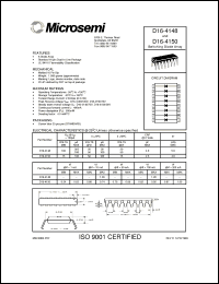 D16-4150 datasheet: Diode Array D16-4150