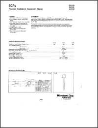 GA100 datasheet: Silicon Controlled Rectifier GA100