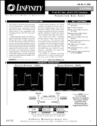 LX5204CDP datasheet: SCSI - Single Ended LX5204CDP