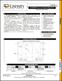 LX8630-33CDD datasheet: Low Drop Out Regulator - Positive Fixed LX8630-33CDD