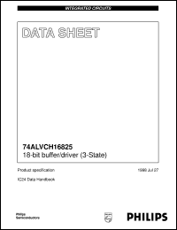 74ALVCH16825DL datasheet: 18-bit buffer/driver (3-State) 74ALVCH16825DL