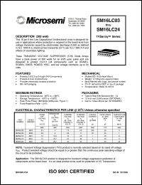SM16LC03 datasheet: Transient Voltage Suppressor SM16LC03