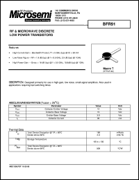 BFR91 datasheet: RF NPN Transistor BFR91