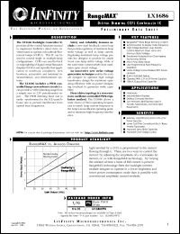 LX1686CPW datasheet: CCFL Backlight IC LX1686CPW