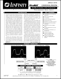 LX5112ACPWP datasheet: SCSI - Single Ended LX5112ACPWP