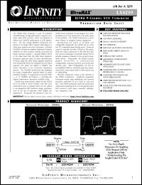 LX5219CPW datasheet: SCSI - Single Ended LX5219CPW