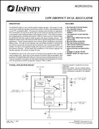 SG29125P datasheet: Low Drop Out Regulator - Dual SG29125P