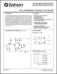 SG55451BL datasheet: Driver - Dual Peripheral Positive AND SG55451BL