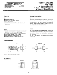 TC311AL/CL datasheet: High Noise Immunity Logic TC311AL/CL