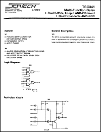 TC341AL/CL datasheet: High Noise Immunity Logic TC341AL/CL